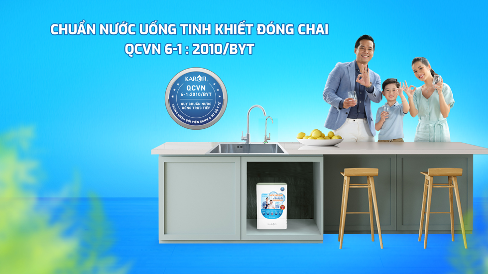 Máy lọc nước Karofi KAQ-U98 Pro - Canxi