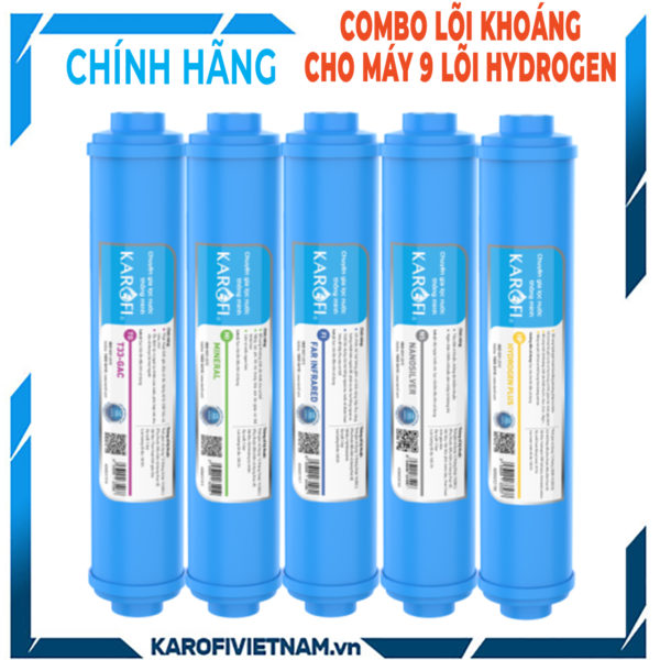 Combo lõi khoáng cho máy 9 lõi Hydrogen - Hàng chính hãng