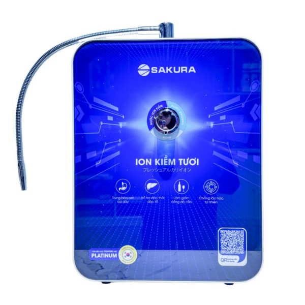 Máy tạo nước ion kiềm tươi điện phân Sakura SKB200 (Lắp sau các máy lọc nước RO và Nano các hãng) - Hình ảnh 3