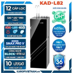 Máy lọc nước nóng lạnh Karofi KAD-L82