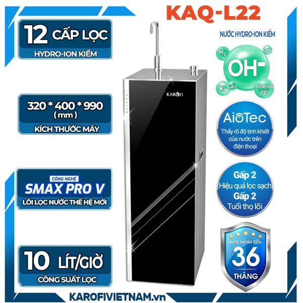 Máy lọc nước Karofi KAQ-L22