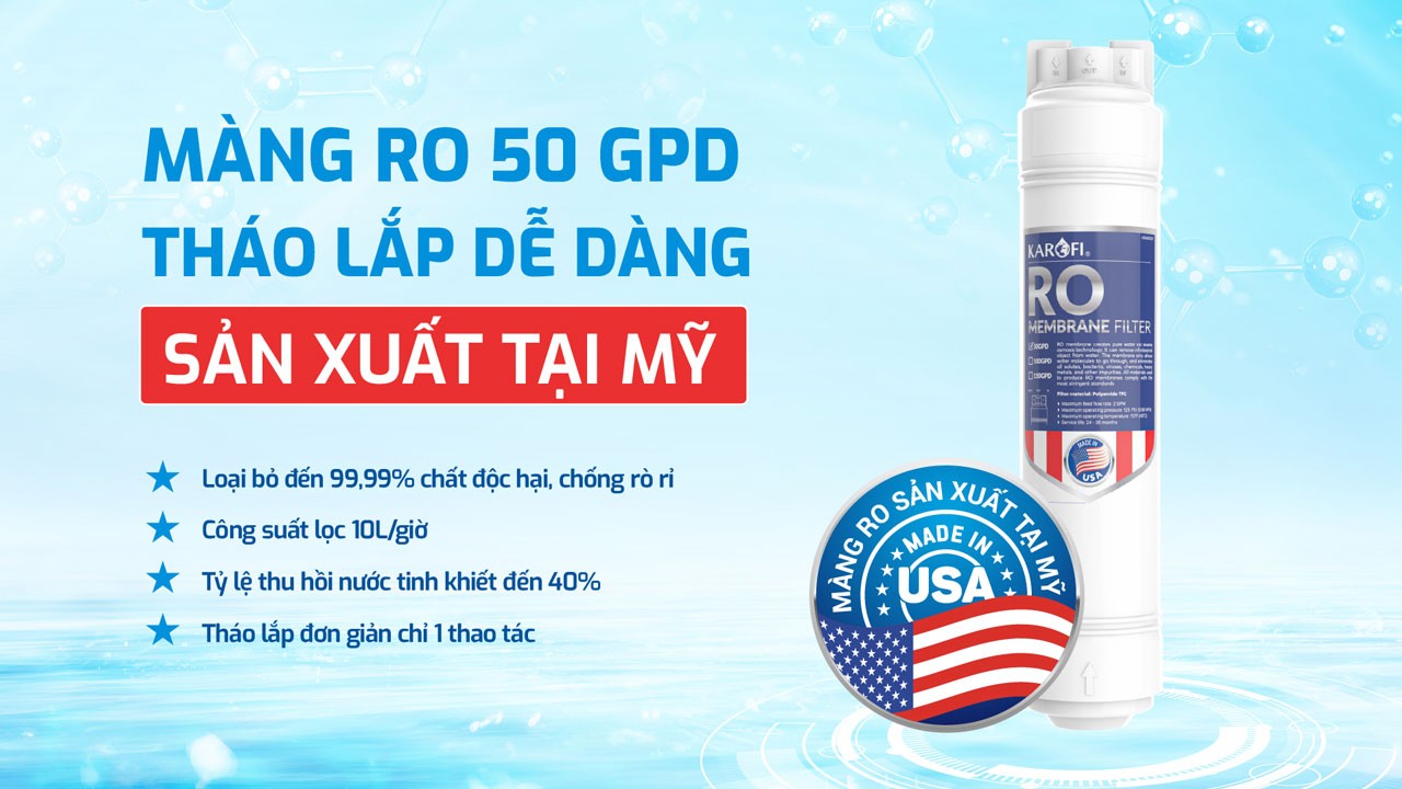 Máy lọc nước nóng lạnh Karofi KAD-L82