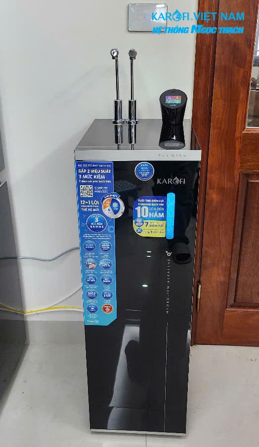Máy lọc nước nóng lạnh Hydro-ion kiềm Karofi KAE-S86 PRO