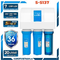 Máy lọc nước để gầm Karofi S-s137