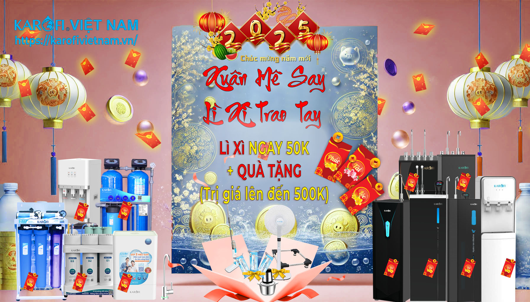 Karofi Việt Nam - Xuân Mê Say - Lì Xì Trao Tay