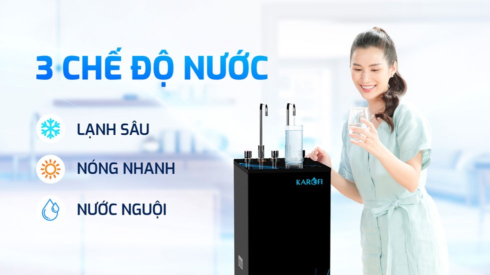 Máy lọc nước nóng lạnh Karofi KAD-M29