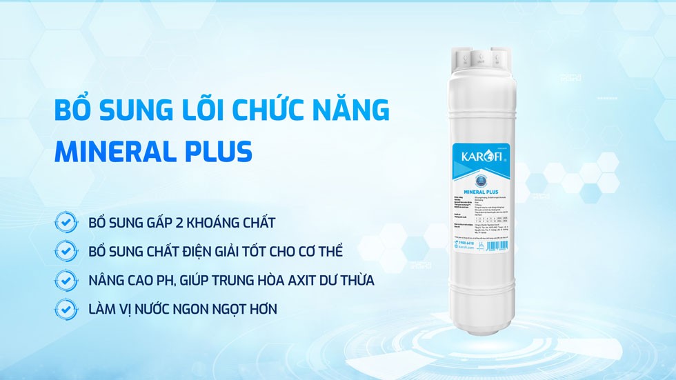 Máy lọc nước nóng lạnh Karofi KAD-M29
