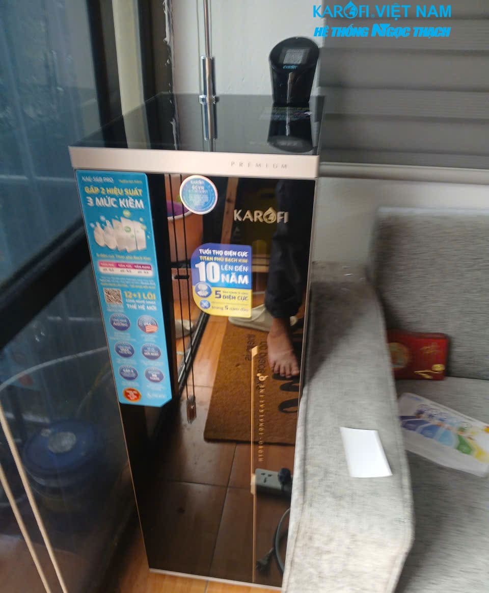 Máy lọc nước Hydro-ion kiềm Karofi KAE-S68 PRO