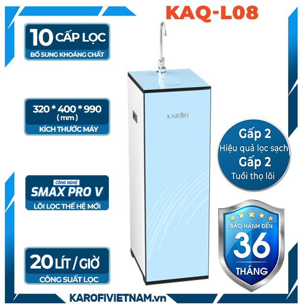 Máy lọc nước Karofi KAQ-L08