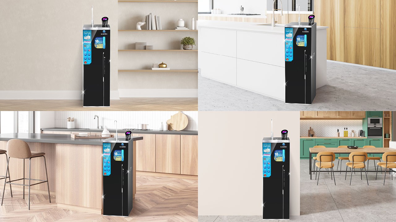 Máy lọc nước Hydro-ion kiềm Karofi KAE-S68 PRO