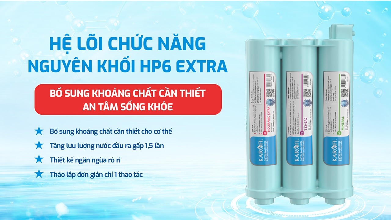 Máy lọc nước nóng lạnh Karofi KAD-X69