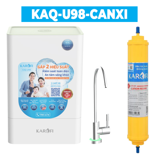 Máy lọc nước Karofi KAQ-U98 - Canxi- Mới [year]