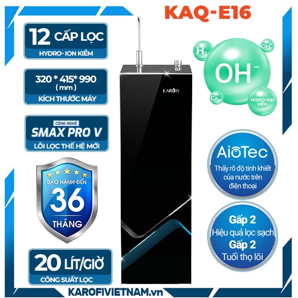 Máy lọc nước Karofi KAQ-E16