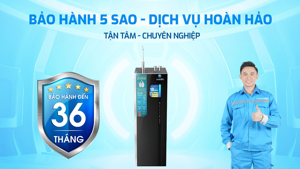 Máy lọc nước Hydro-ion kiềm Karofi KAE-S66