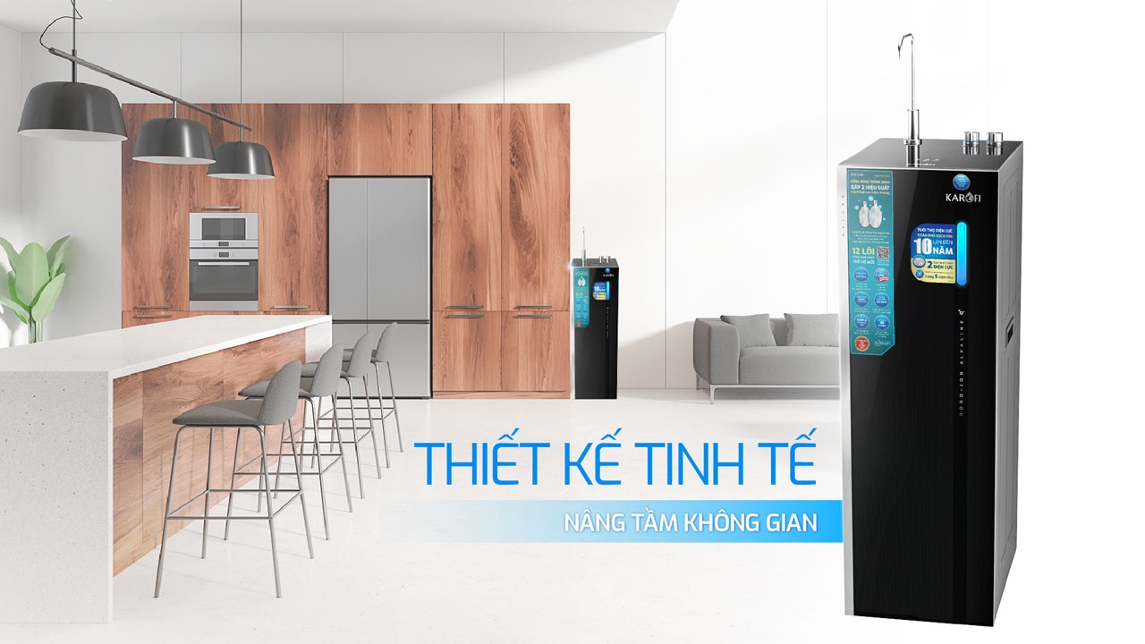 Máy lọc nước Hydro-ion kiềm Karofi KAE-S66