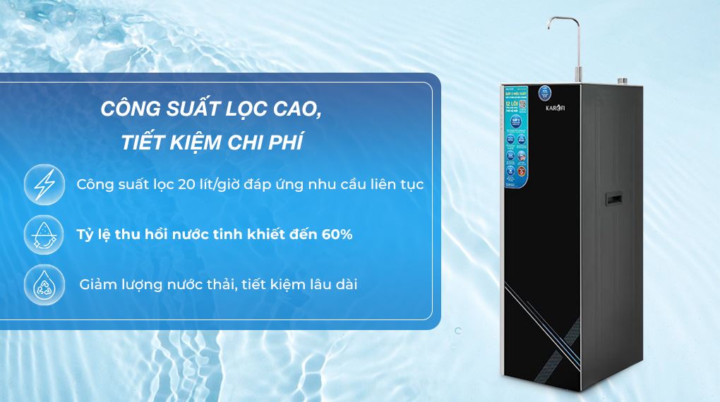 Máy lọc nước Karofi KAQ-X26S