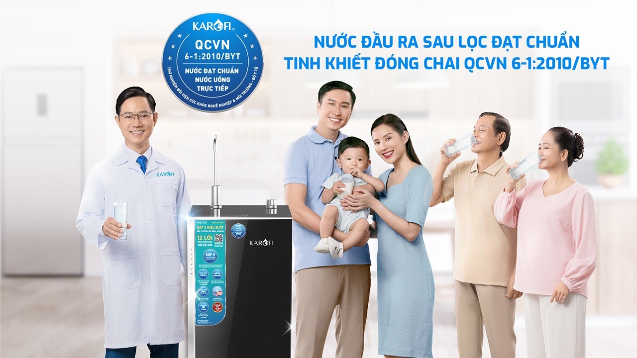 Máy lọc nước Karofi KAQ-X26S