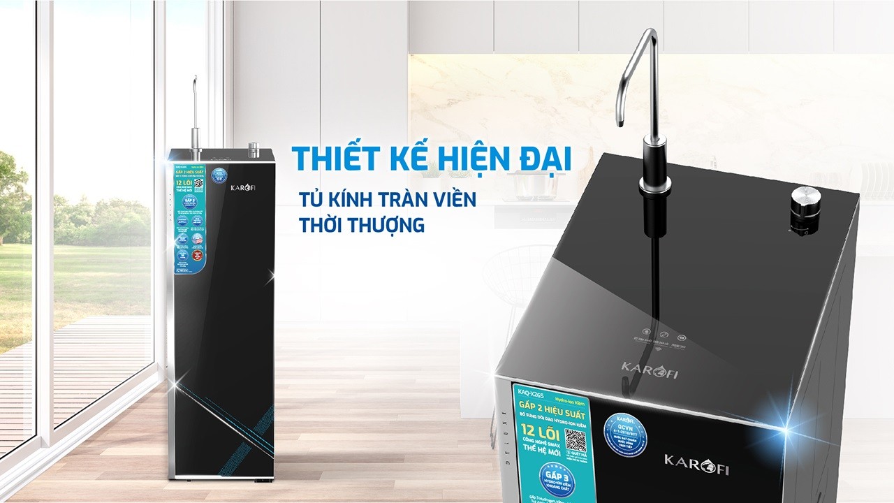 Máy lọc nước Karofi KAQ-X26S