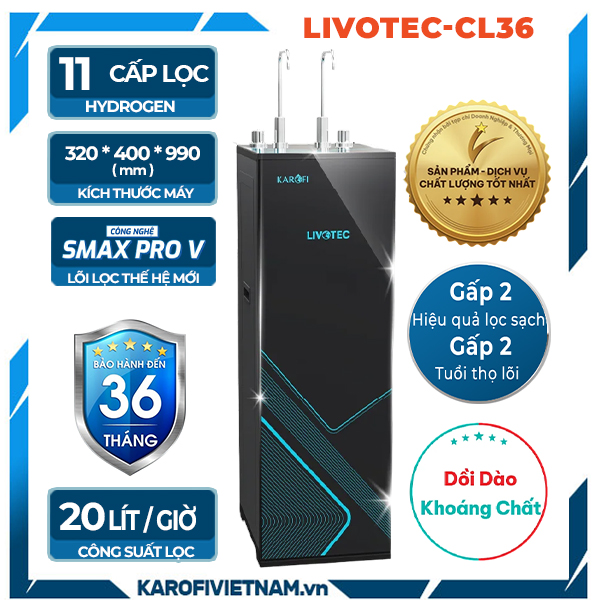 Máy lọc nước Karofi Livotec CL36