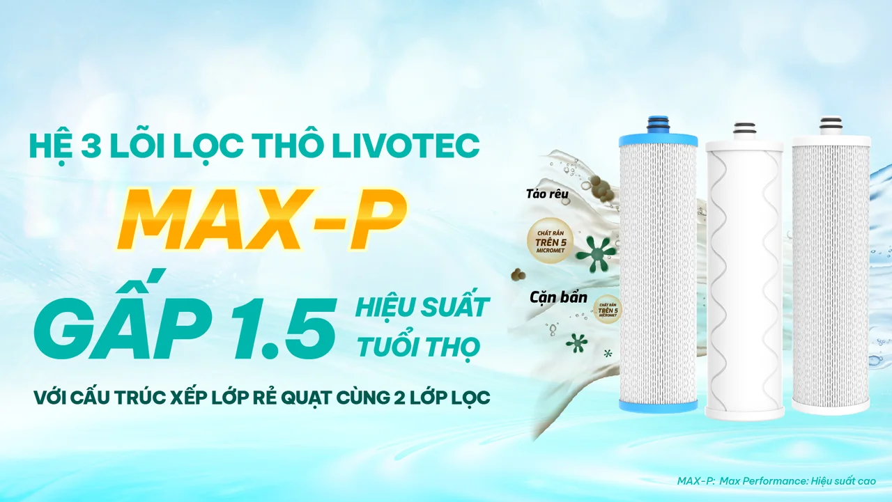 Máy lọc nước Karofi Livotec 608