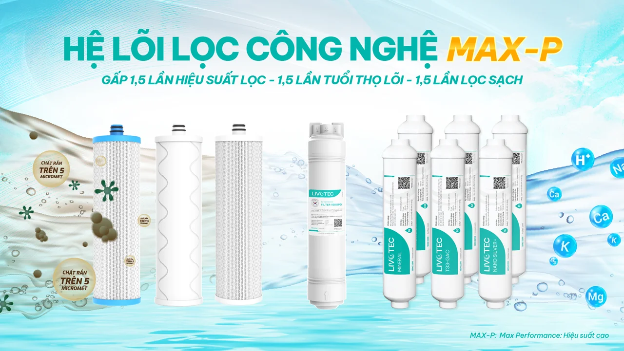 Máy lọc nước nóng nguội Karofi Livotec 635