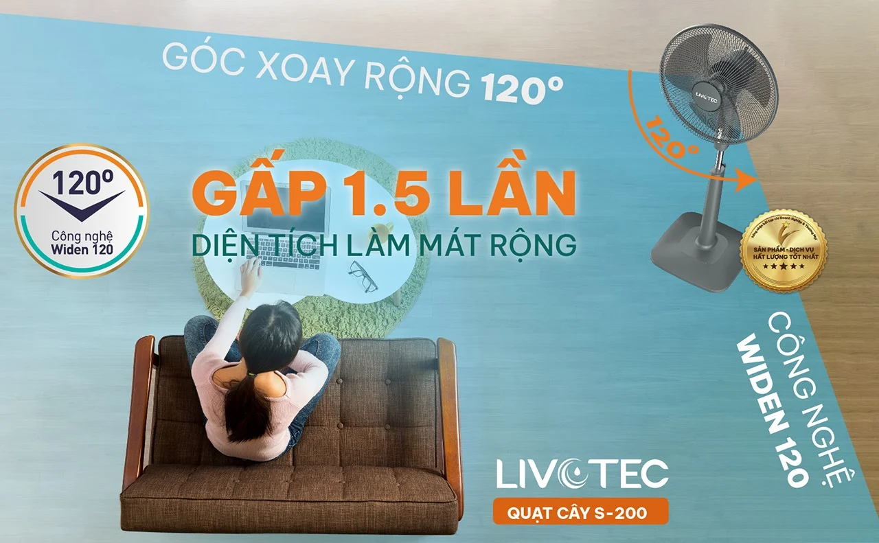 Quạt cây Livotec S-200