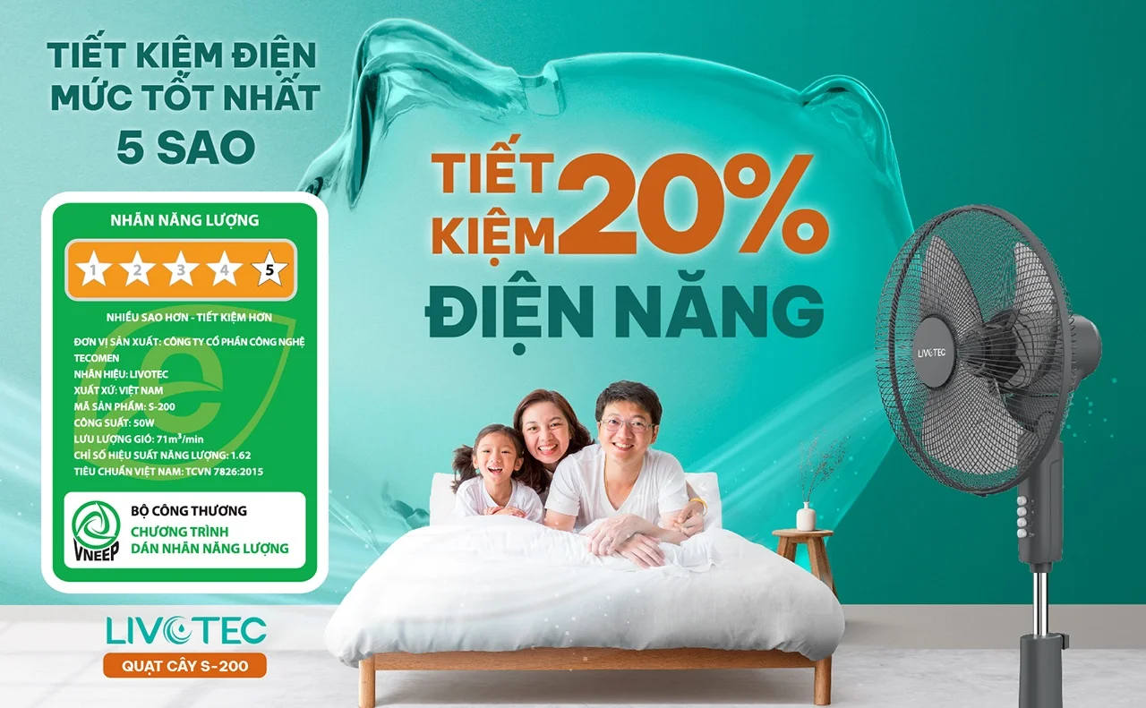 Quạt cây Livotec S-200