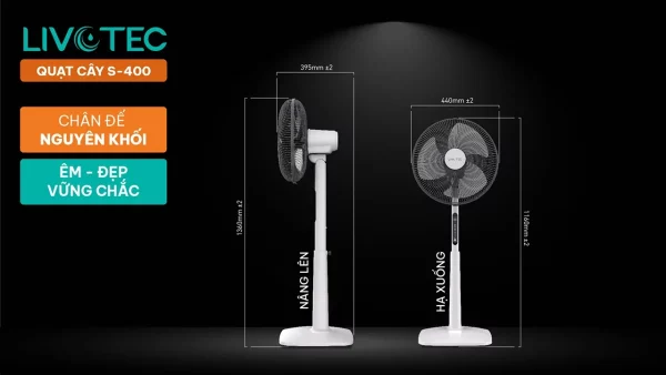 Quạt cây Livotec S-400 - Hình ảnh 5