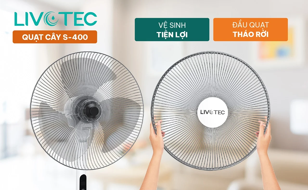 Quạt cây Livotec S-400