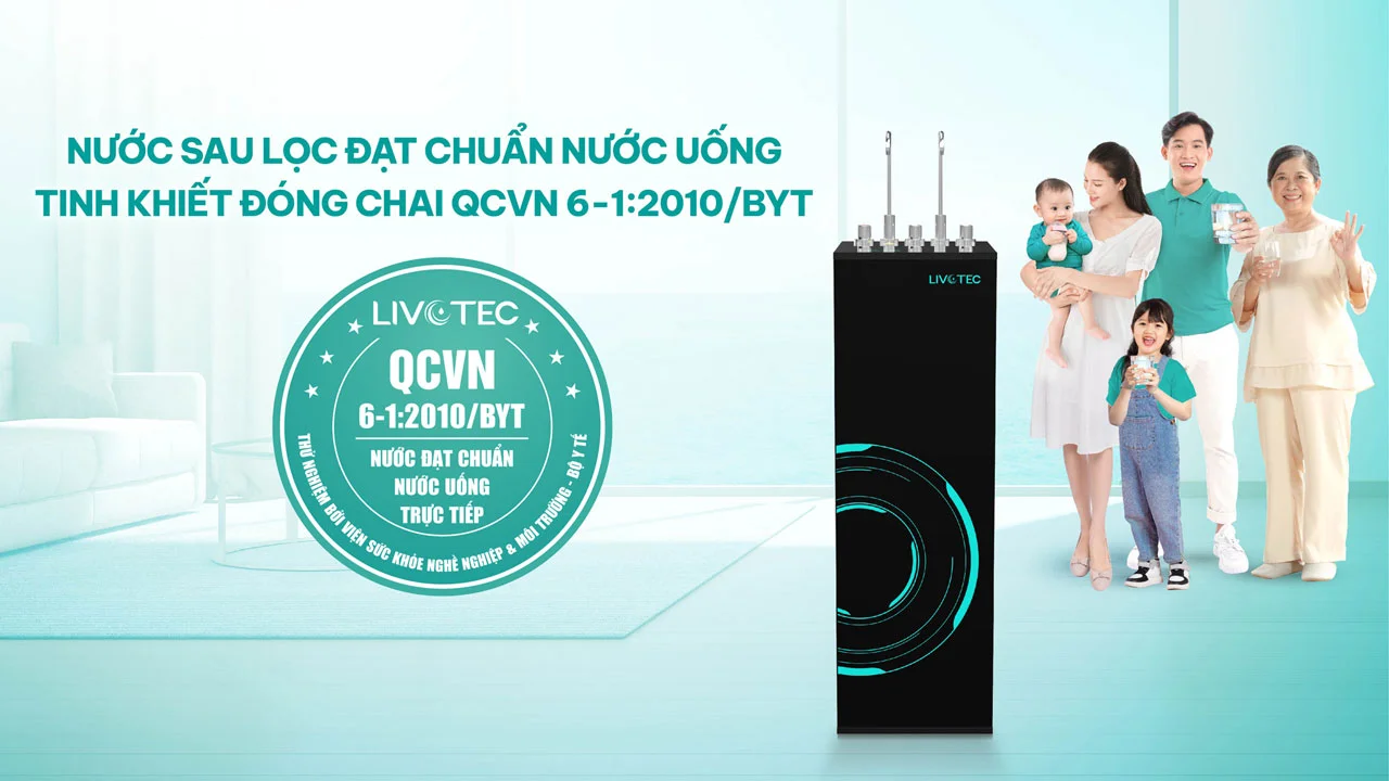 Máy lọc nước nóng lạnh Karofi Livotec 636
