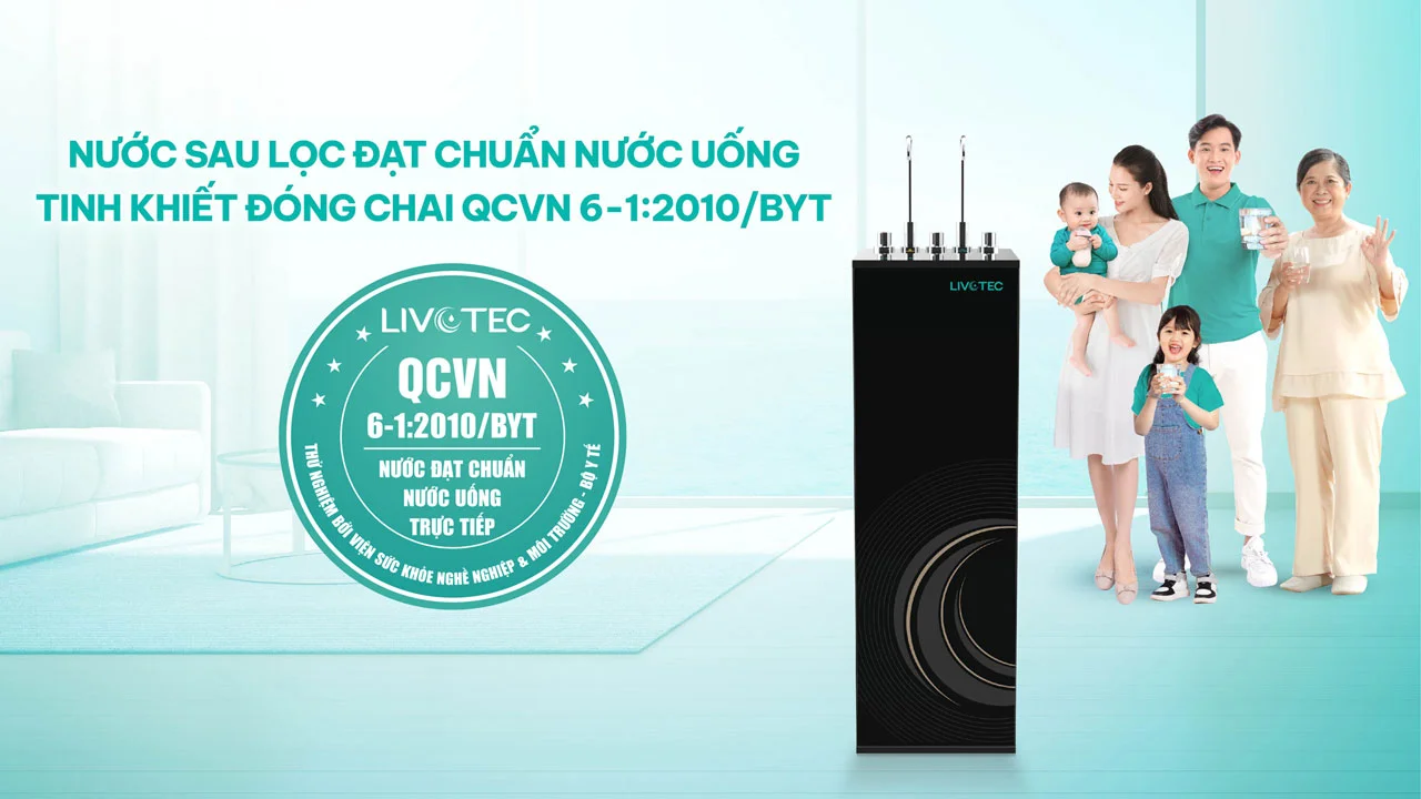 Máy lọc nước nóng lạnh Karofi Livotec 638