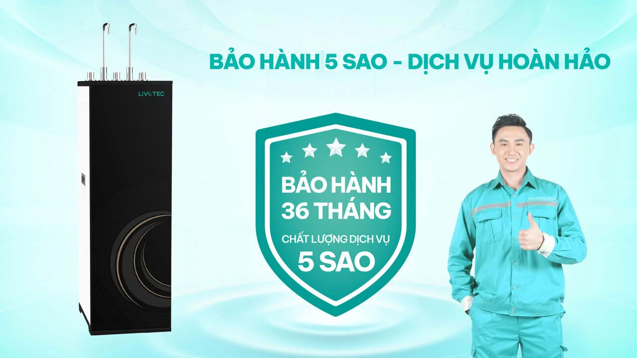 Máy lọc nước nóng lạnh Karofi Livotec 638