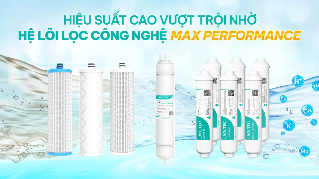 Máy lọc nước Karofi Livotec 608