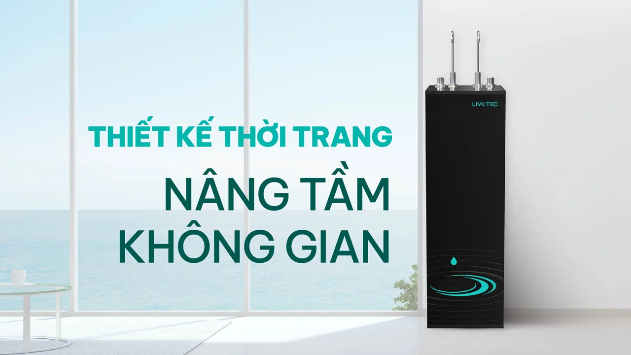 Máy lọc nước nóng nguội Karofi Livotec 635