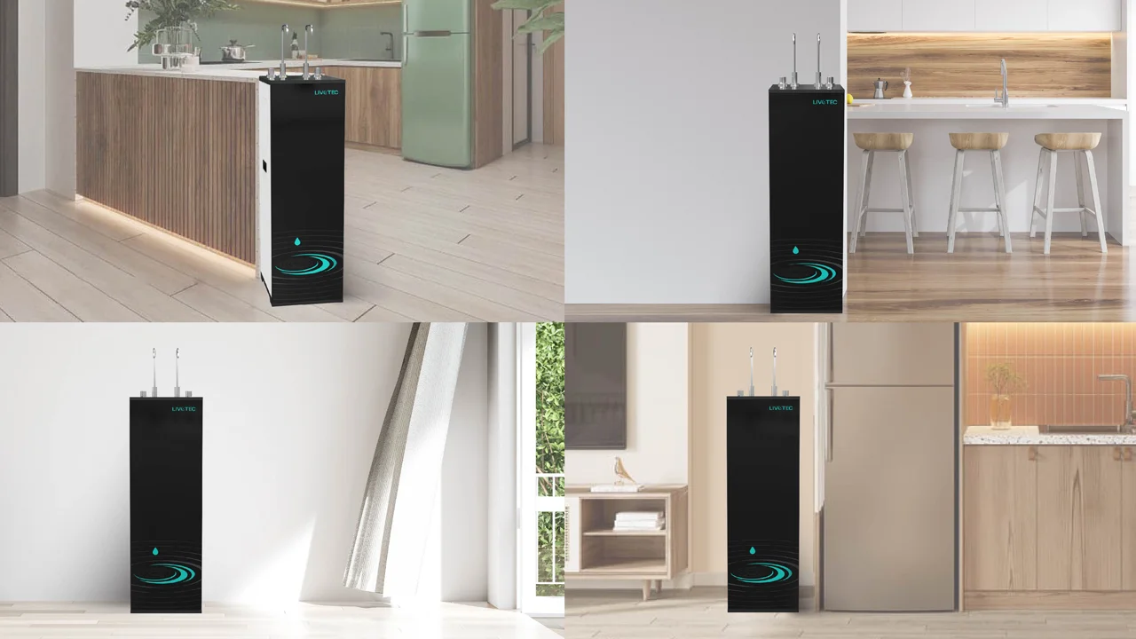 Máy lọc nước nóng nguội Karofi Livotec 635