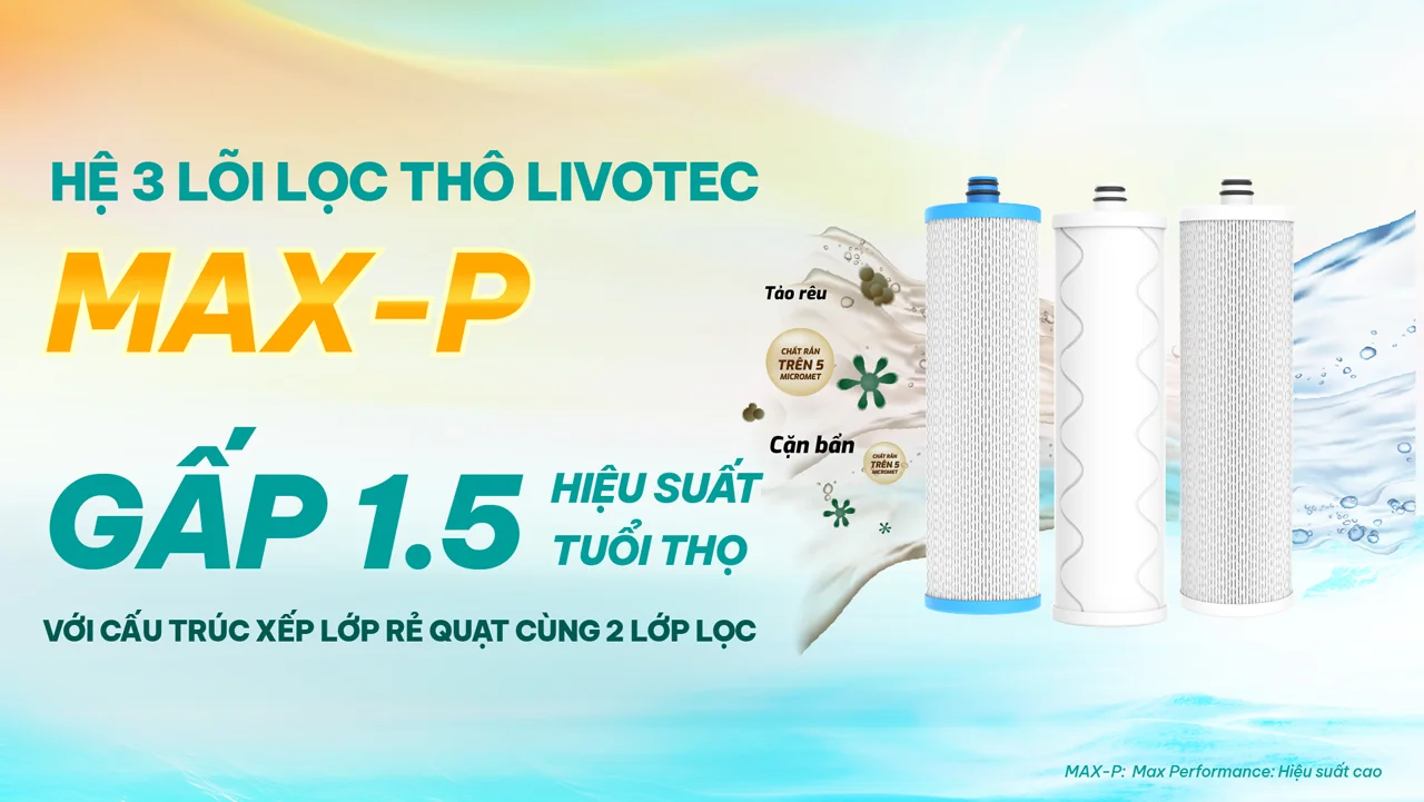 Máy lọc nước nóng lạnh Karofi Livotec 636