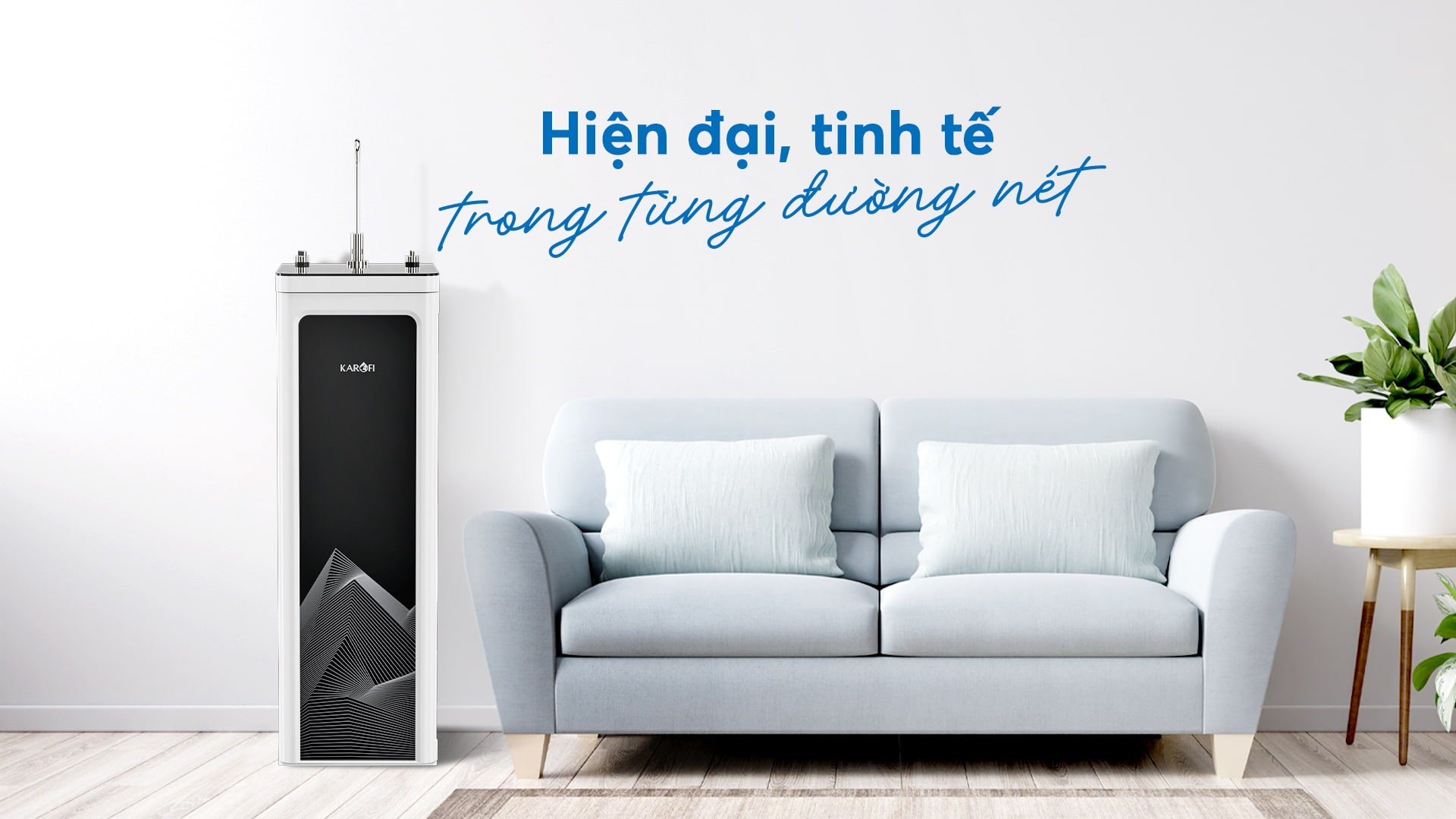 Máy nóng lạnh hút bình KAROFI HCV-O06