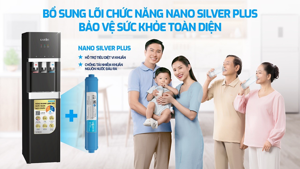 Cây nước Nóng Lạnh Karofi HCV208B