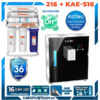 Máy lọc nước để gầm tích hợp máy tạo nước ion kiềm để bàn Livotec 216 + KAE-S16