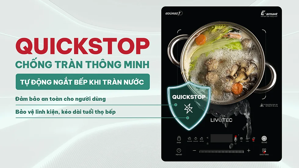 Bếp từ đơn Livotec E-smart LIS-826