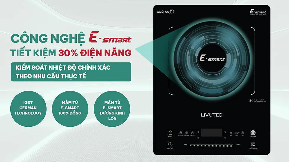Bếp từ đơn Livotec E-smart LIS-826
