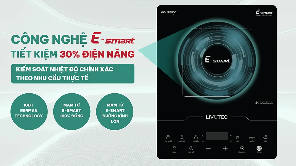 Bếp từ đơn Livotec E-smart LIS-646