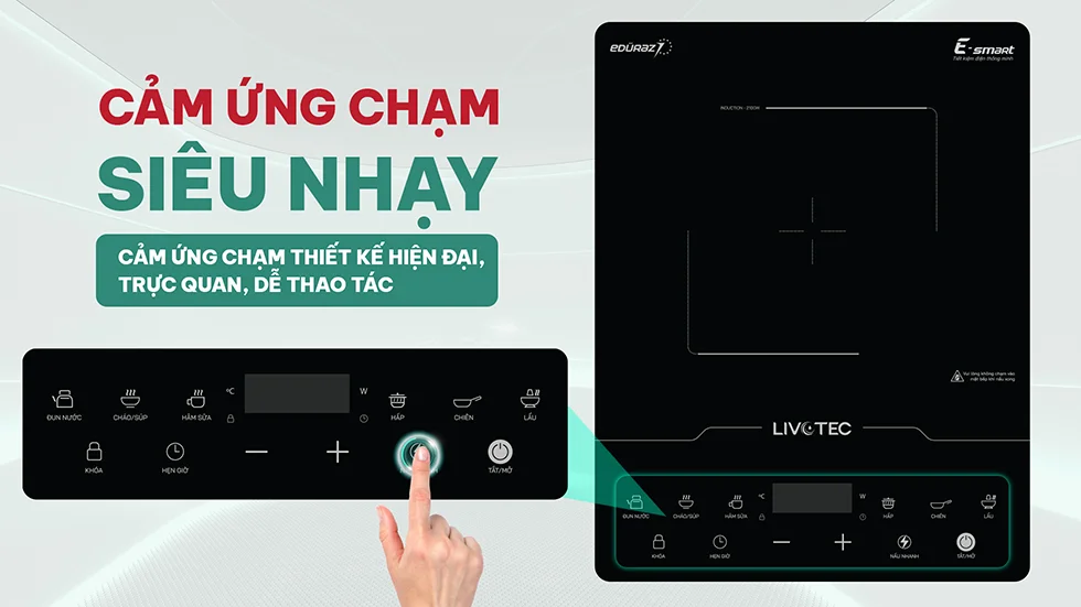 Bếp từ đơn Livotec E-smart LIS-646