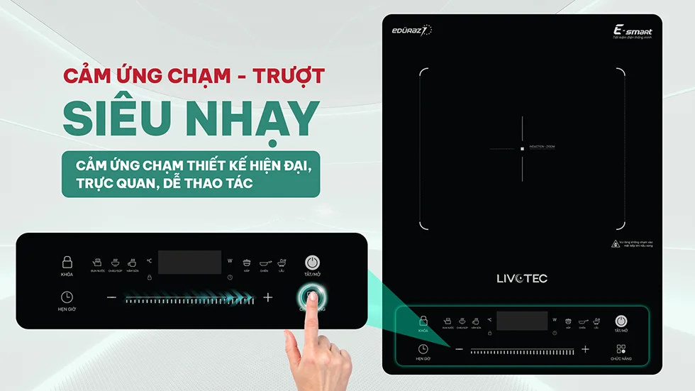 Bếp từ đơn Livotec E-smart LIS-826