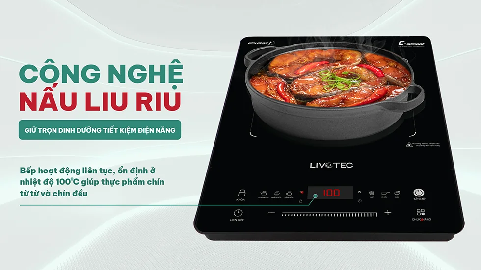 Bếp từ đơn Livotec E-smart LIS-826