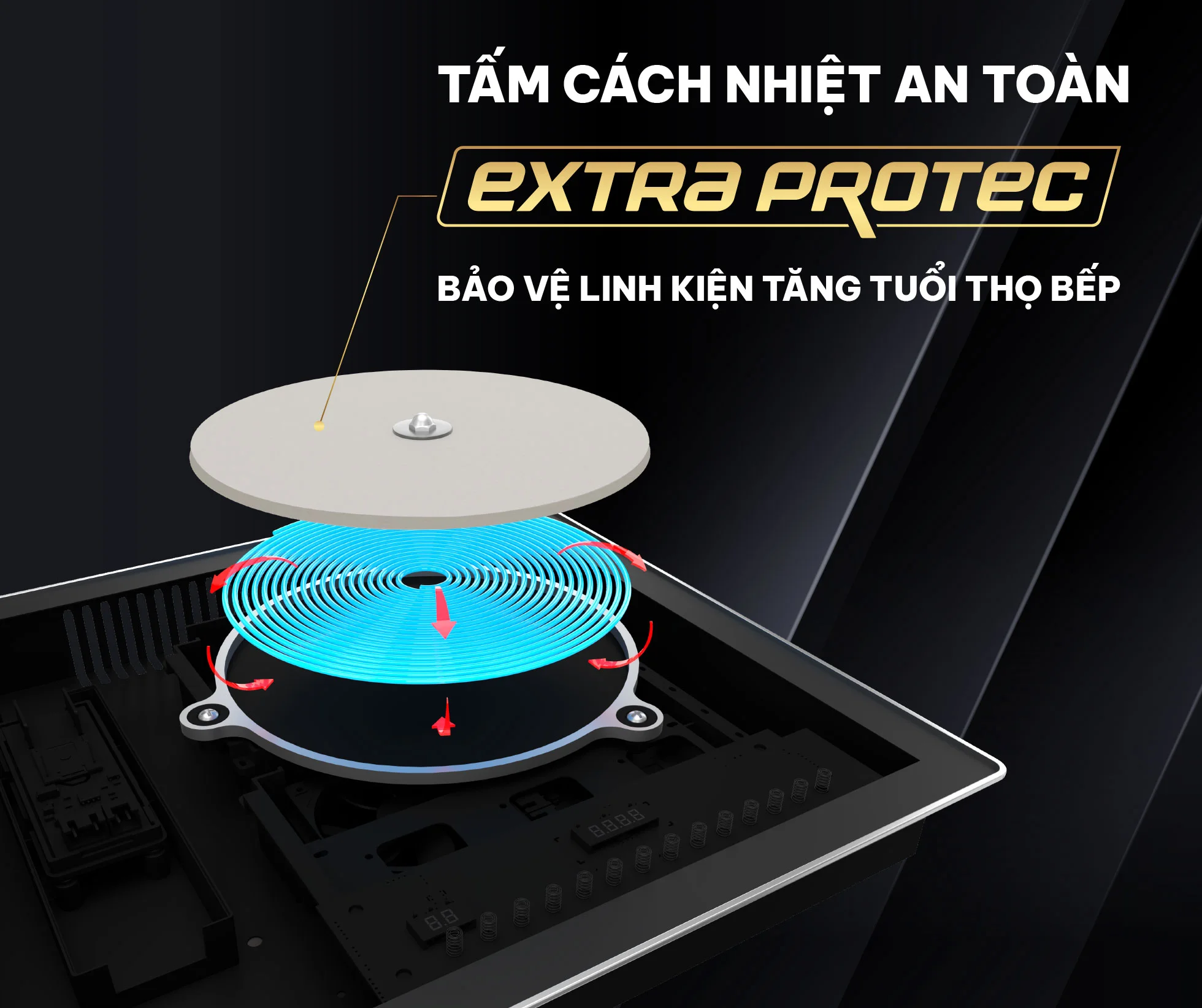Bếp từ đôi Livotec E-Smart LID-999M