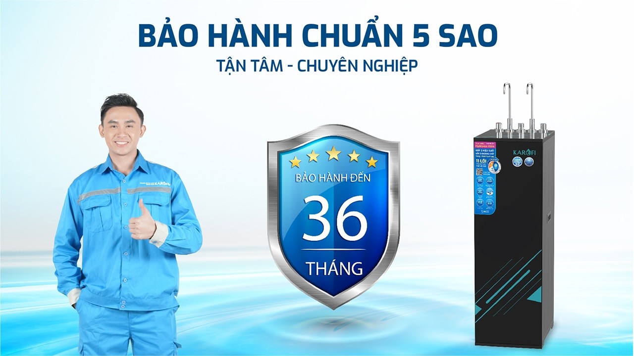 Máy lọc nước nóng lạnh Karofi KAD-HC68A