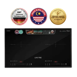 Bếp từ đôi Livotec E-smart LID-980M