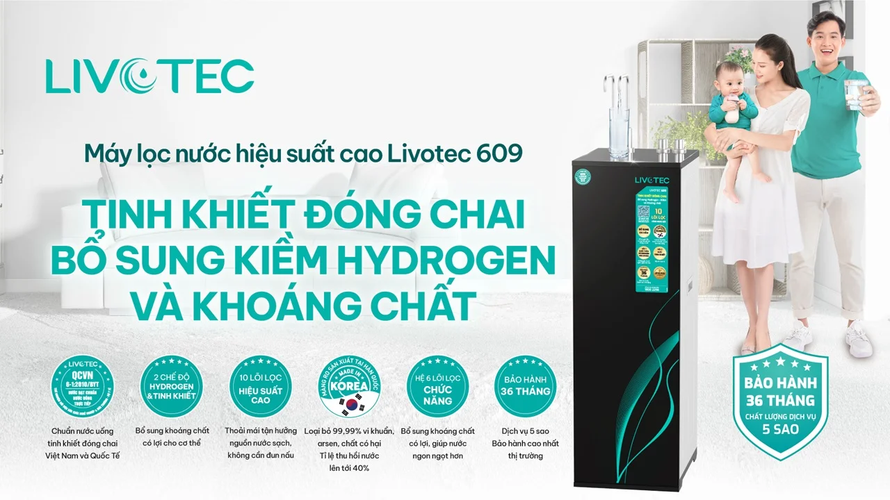 Máy lọc nước RO Livotec 609