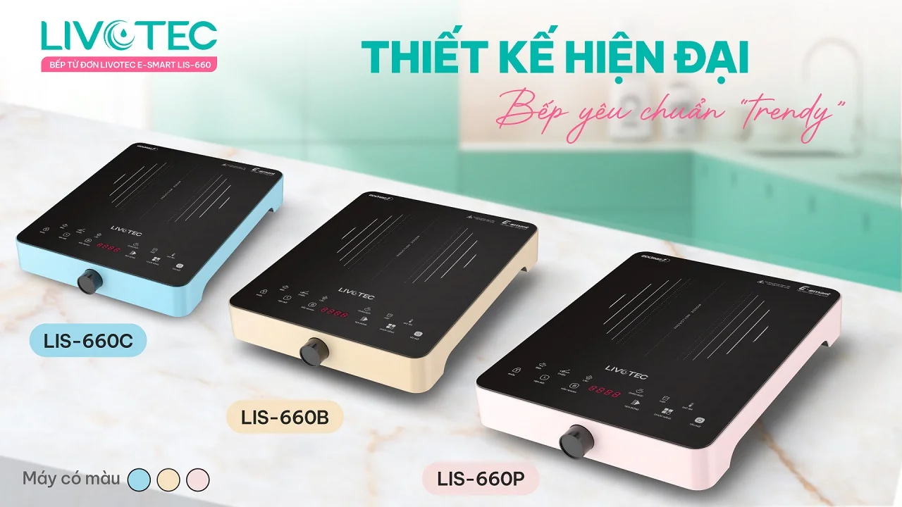 Bếp từ đơn Livotec E-Smart LIS-660